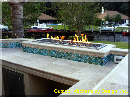 Outdoor Fireplace