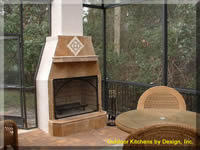 Outdoor Fireplace